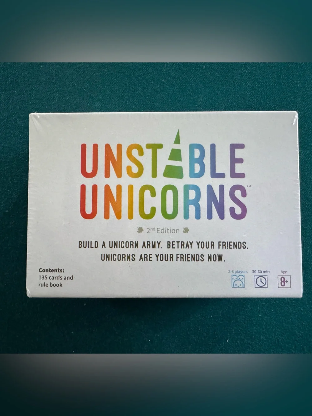 Unstable Unicorns Card Game NIB Unopened